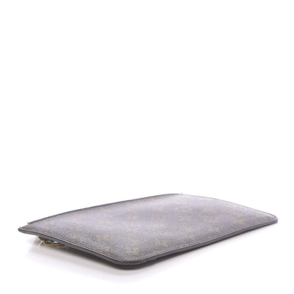 Louis Vuitton Monogram Neverfull MM GM Pochette Fuchsia 4 of 11