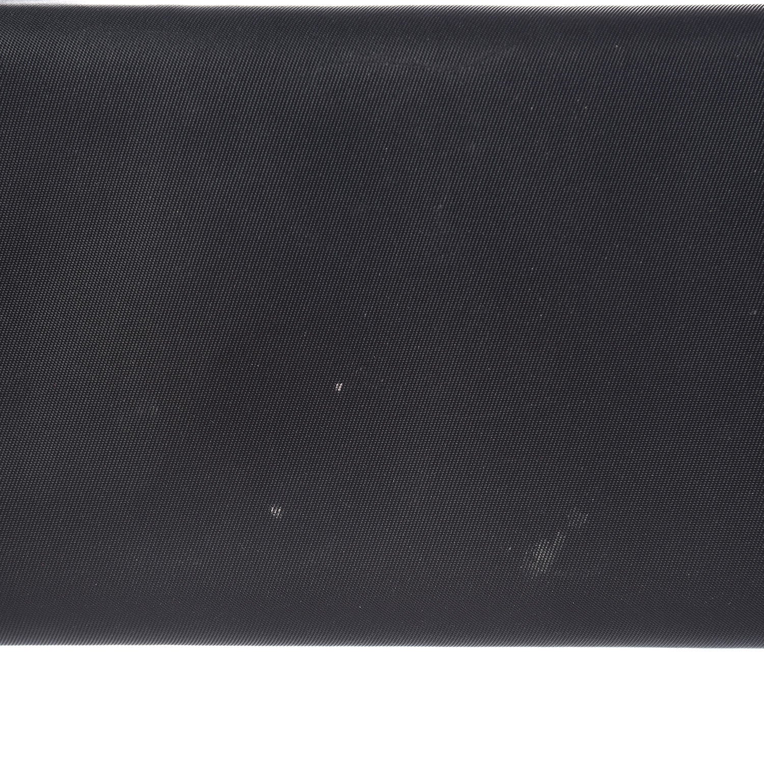 Prada Tessuto Nylon Pietre Jeweled Flap Wallet Black 8 of 12