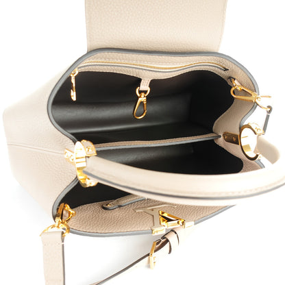 Louis Vuitton Taurillon Capucines PM Galet 5 of 7