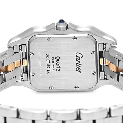 Cartier Stainless Steel 18K Yellow Gold 27mm Panthere Quartz Watch 4 of 4