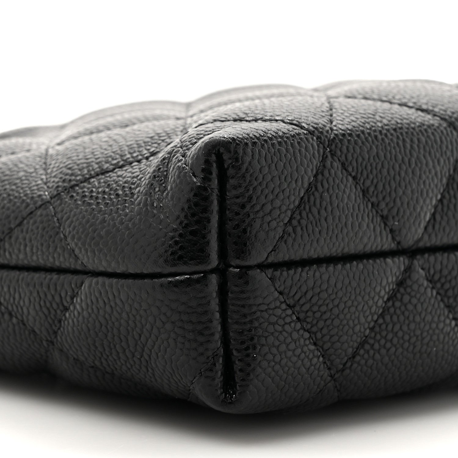 Chanel Caviar Quilted Classic Clutch Tote With Chain Black 10 of 11