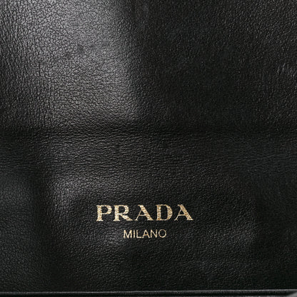 Prada Vitello Move Envelope Wallet Black 7 of 11