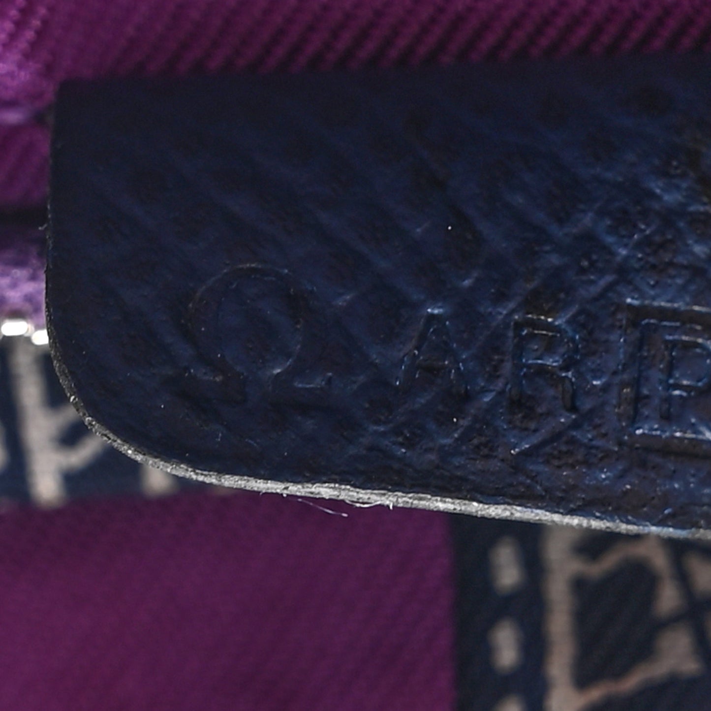 Epsom Silk'In Wallet Bleu Saphir