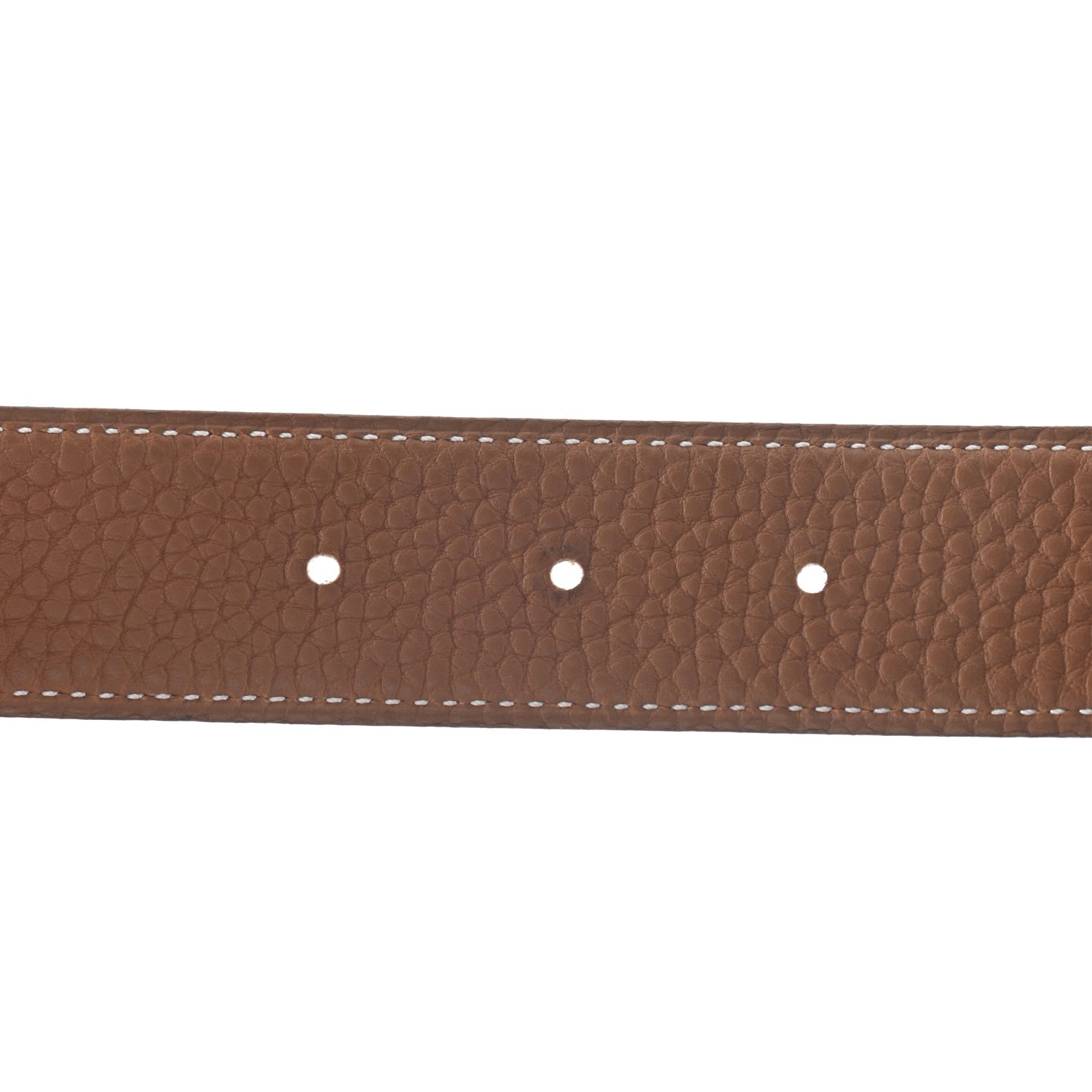 Hermes Box Togo 32mm H Belt 80 Black Gold 4 of 5