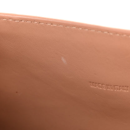 Balenciaga Shiny Calfskin Crocodile Embossed Hourglass Top Handle Bag XS Nude Beige 12 of 16
