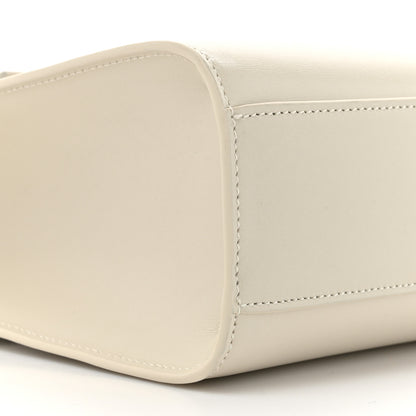 Saint Laurent Smooth Calfskin Manhattan Shoulder Bag Crema Soft 10 of 11