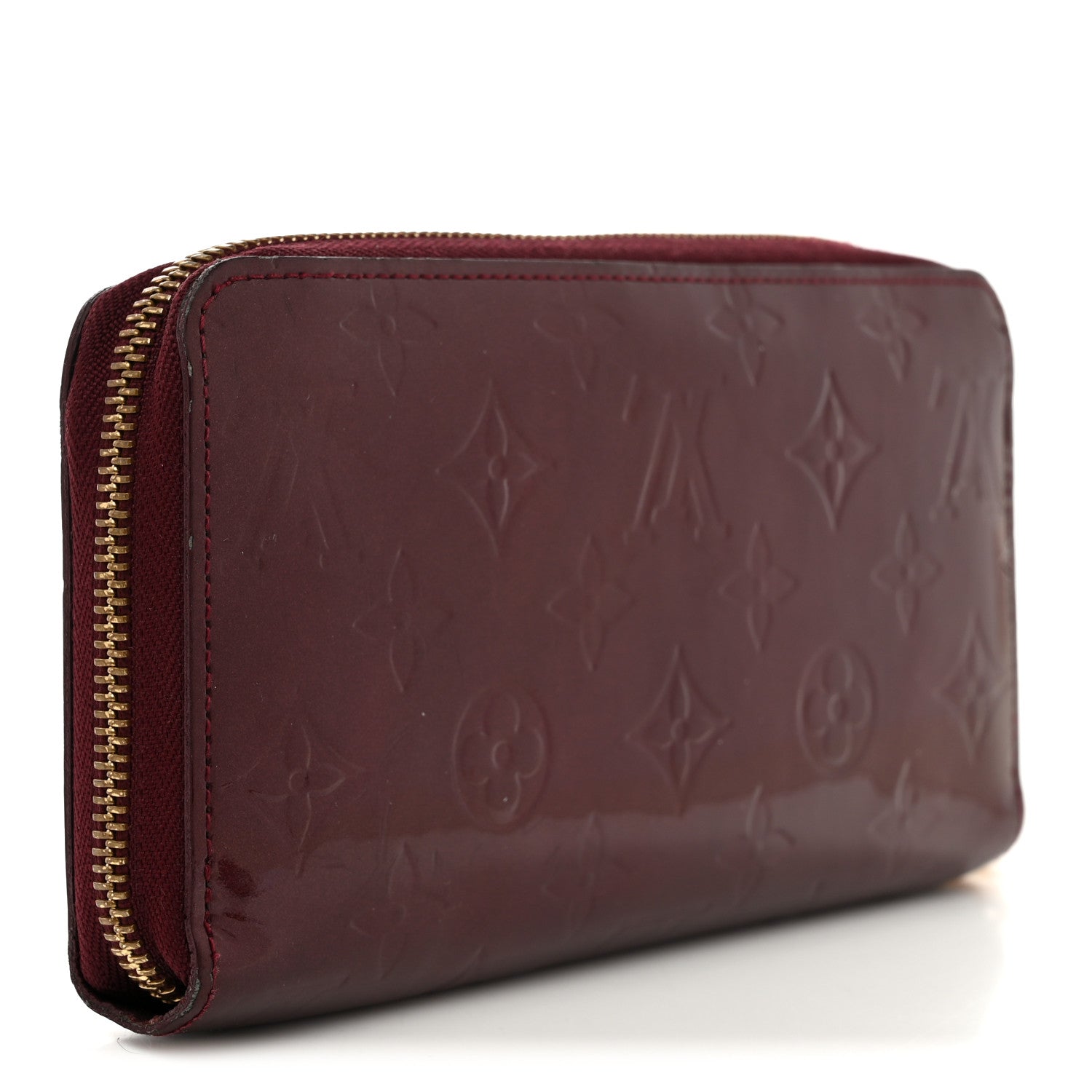 Louis Vuitton Vernis Zippy Wallet Rouge Fauviste 3 of 9