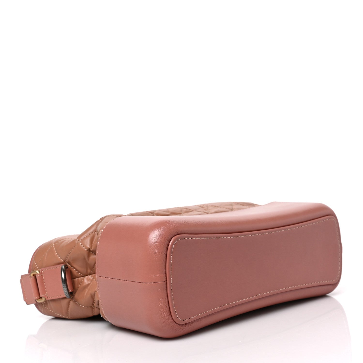 Chanel Aged Calfskin Quilted Medium Gabrielle Hobo Pink 4 of 8