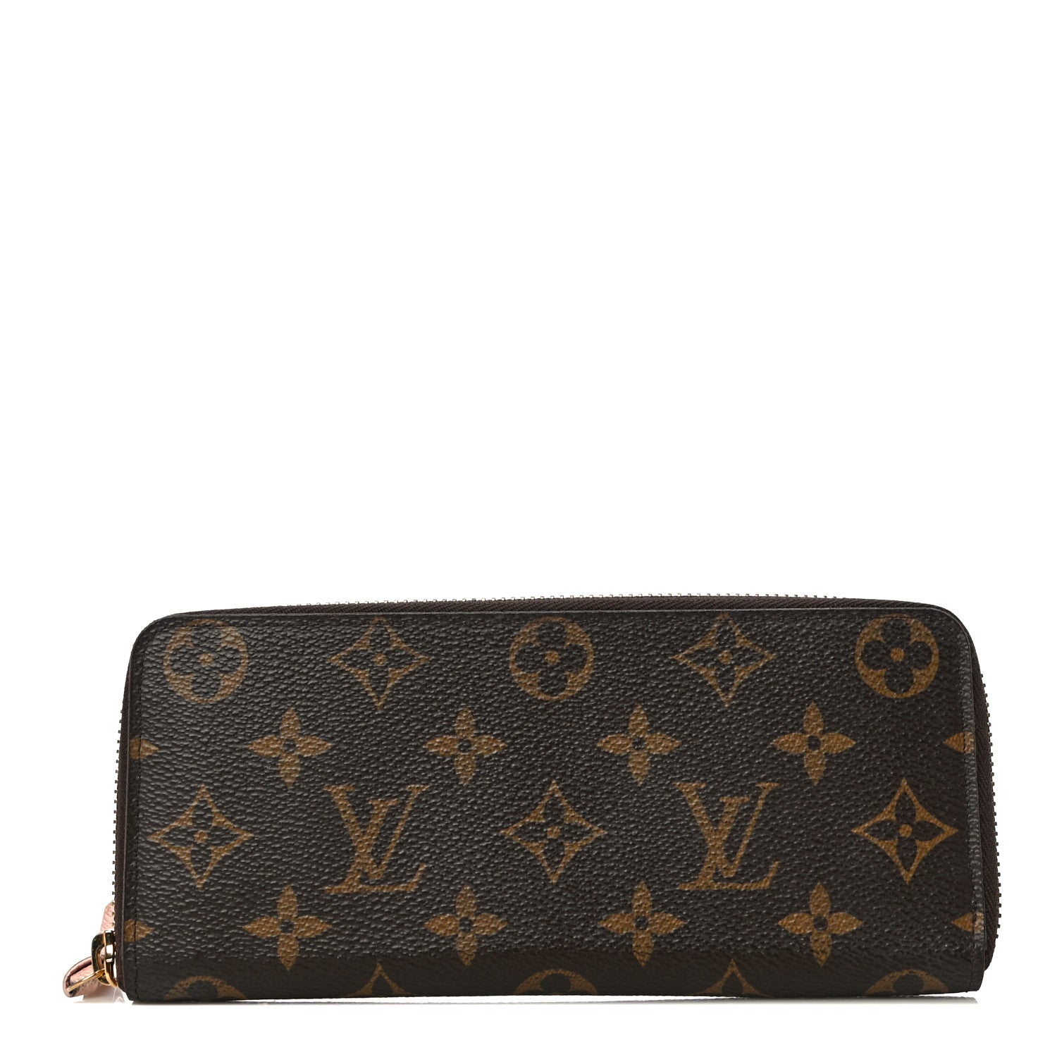 Louis Vuitton Monogram Clemence Wallet Rose Ballerine 1 of 10