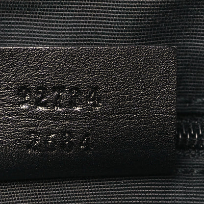 Gucci Monogram Carry On Duffle Bag Black 7 of 10