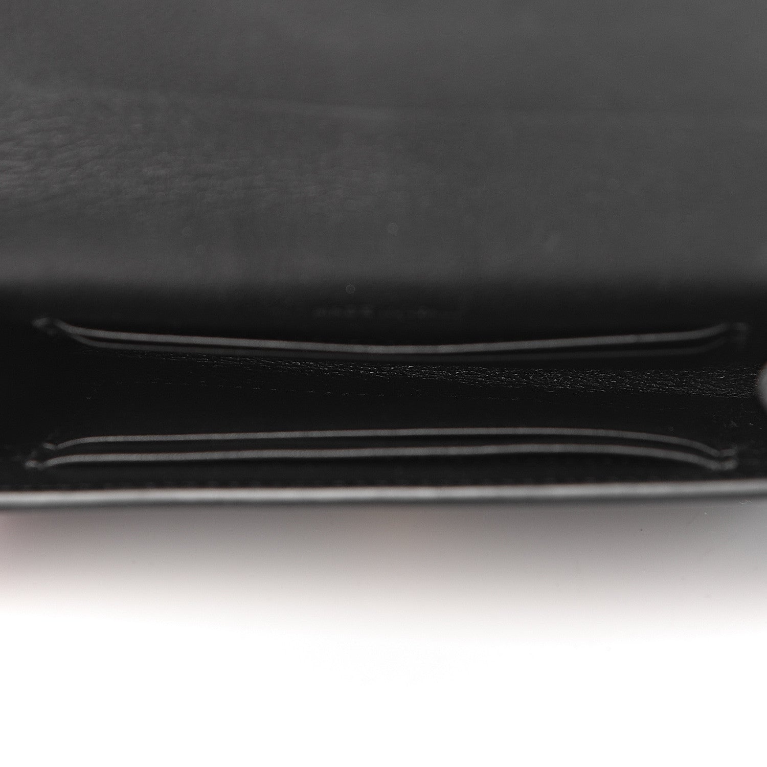 Saint Laurent Smooth Calfskin Envelope Wallet Black 5 of 9