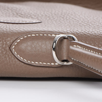 Hermes Taurillon Clemence Retourne Kelly 40 Etoupe 31 of 36