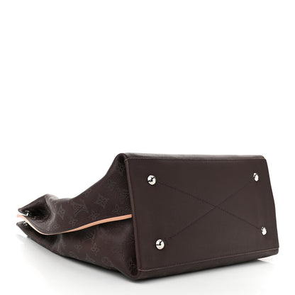 Louis Vuitton Mahina Carmel Hobo Chocolate 4 of 9