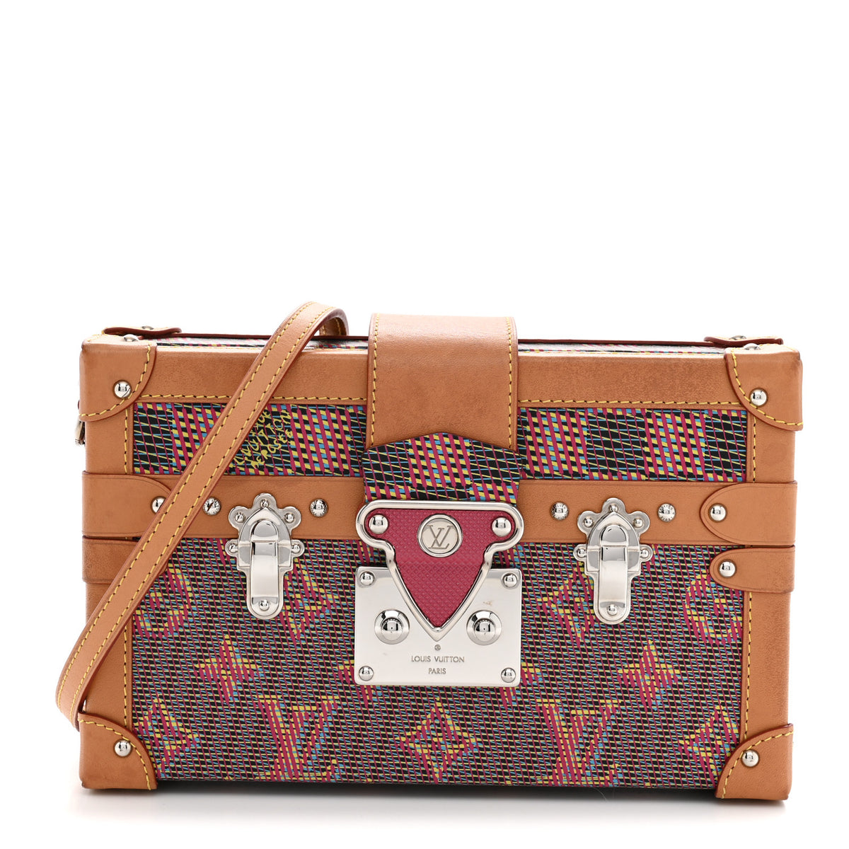 Louis Vuitton Monogram LV Pop Petite Malle Rose 1 of 12