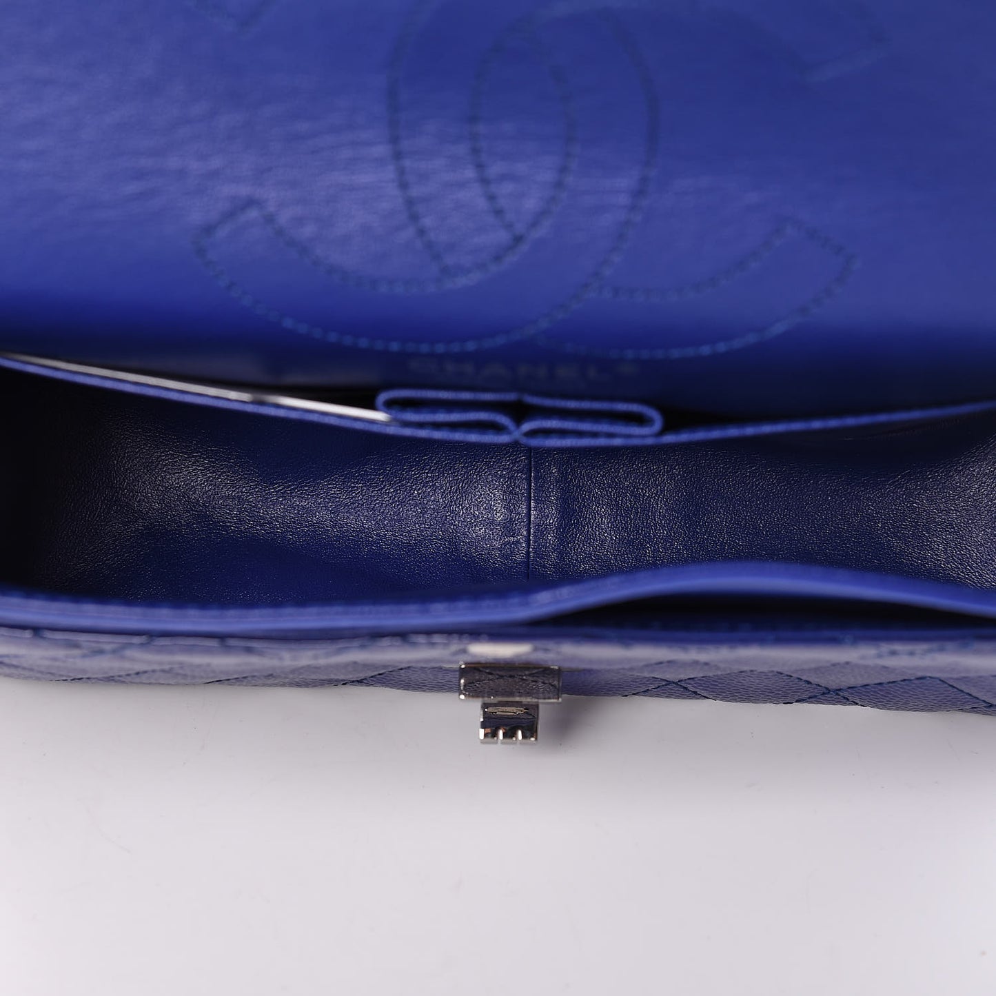 Patent Caviar Quilted 2.55 Reissue 226 Flap Blue