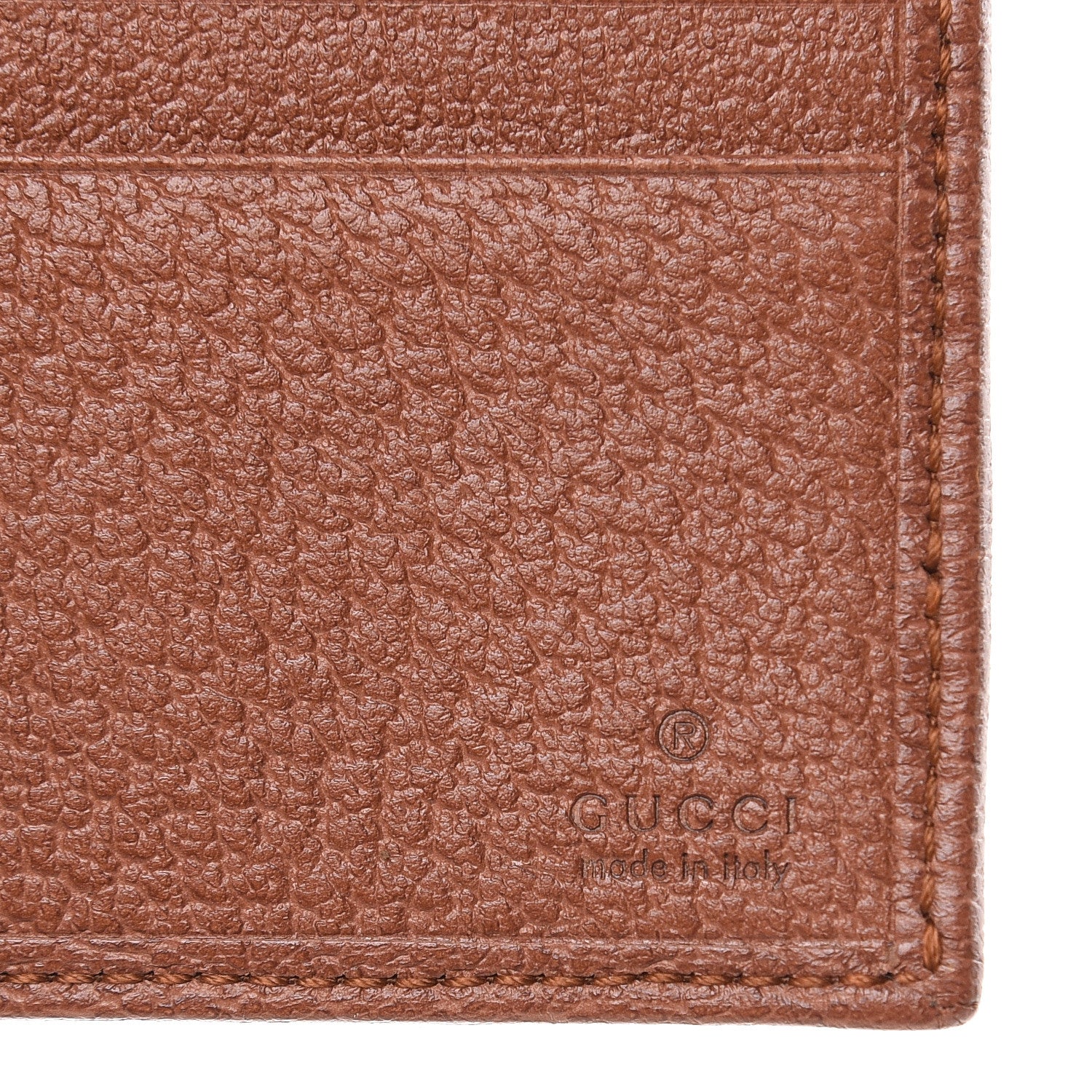 Gucci X MLB Monogram NY Yankees Bi-Fold Wallet Beige Ruggine Ivory 6 of 9