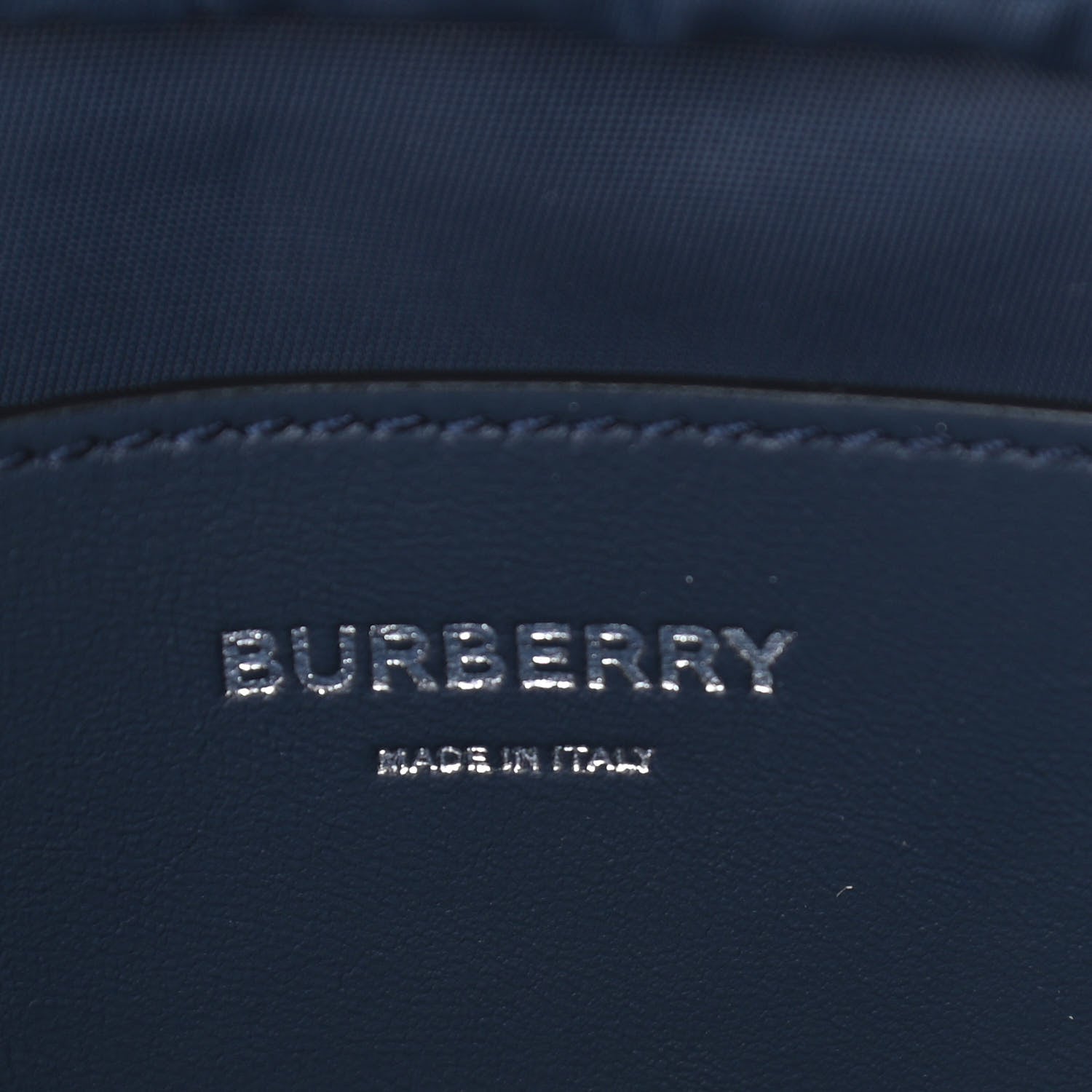 Burberry Calfskin Demin Check Small Lola Camera Bag Navy 6 of 12