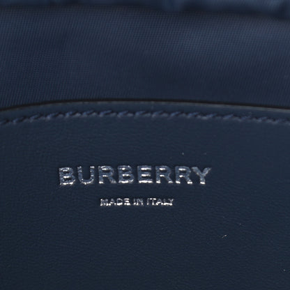 Burberry Calfskin Demin Check Small Lola Camera Bag Navy 6 of 12