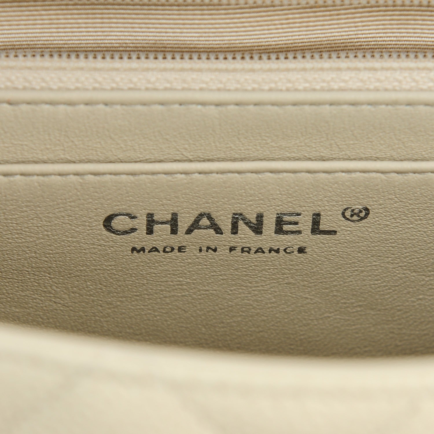 Chanel Caviar Jumbo Single Flap w Bijoux Chain White 7 of 9