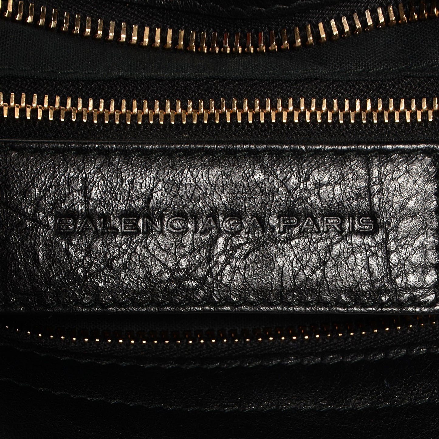 Agneau Giant 12 Rose Gold Hardware City Black