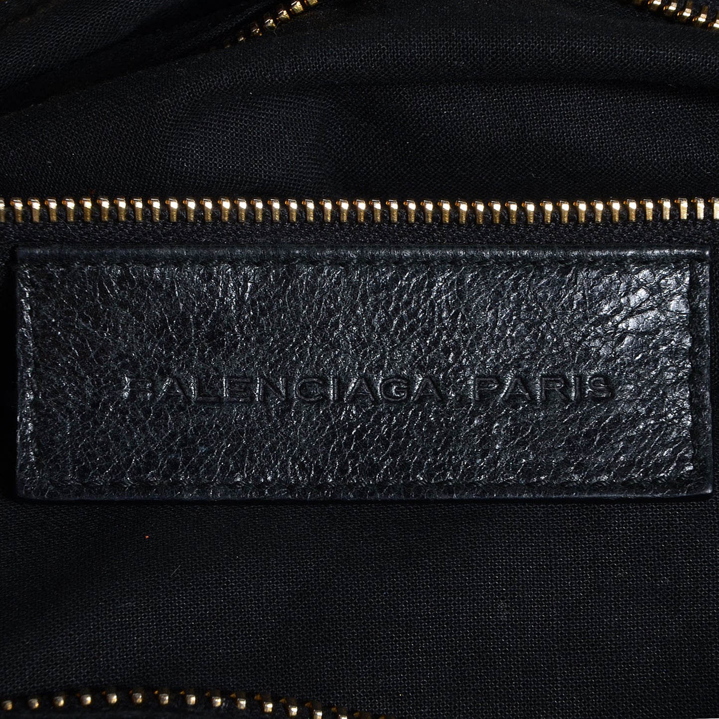 Agneau Giant 21 Gold Hardware Brief Black