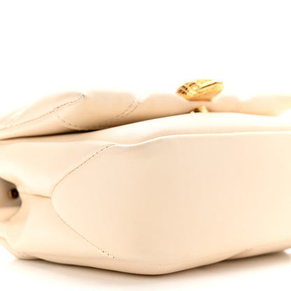 Bulgari Calfskin Matelasse Mini Serpenti Cabochon Crossbody Bag Ivory Opal 8 of 10