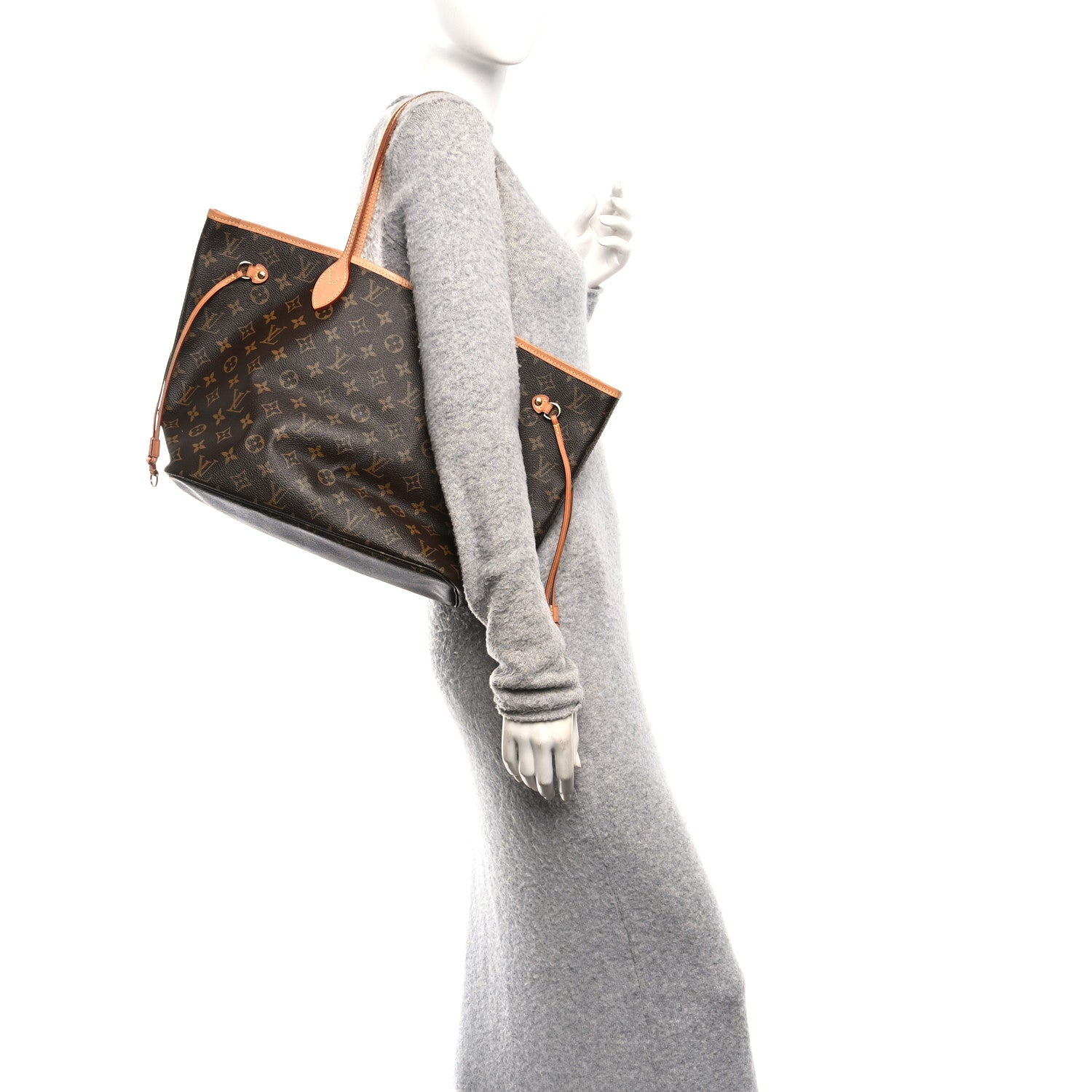 Louis Vuitton Monogram Neverfull MM 2 of 12