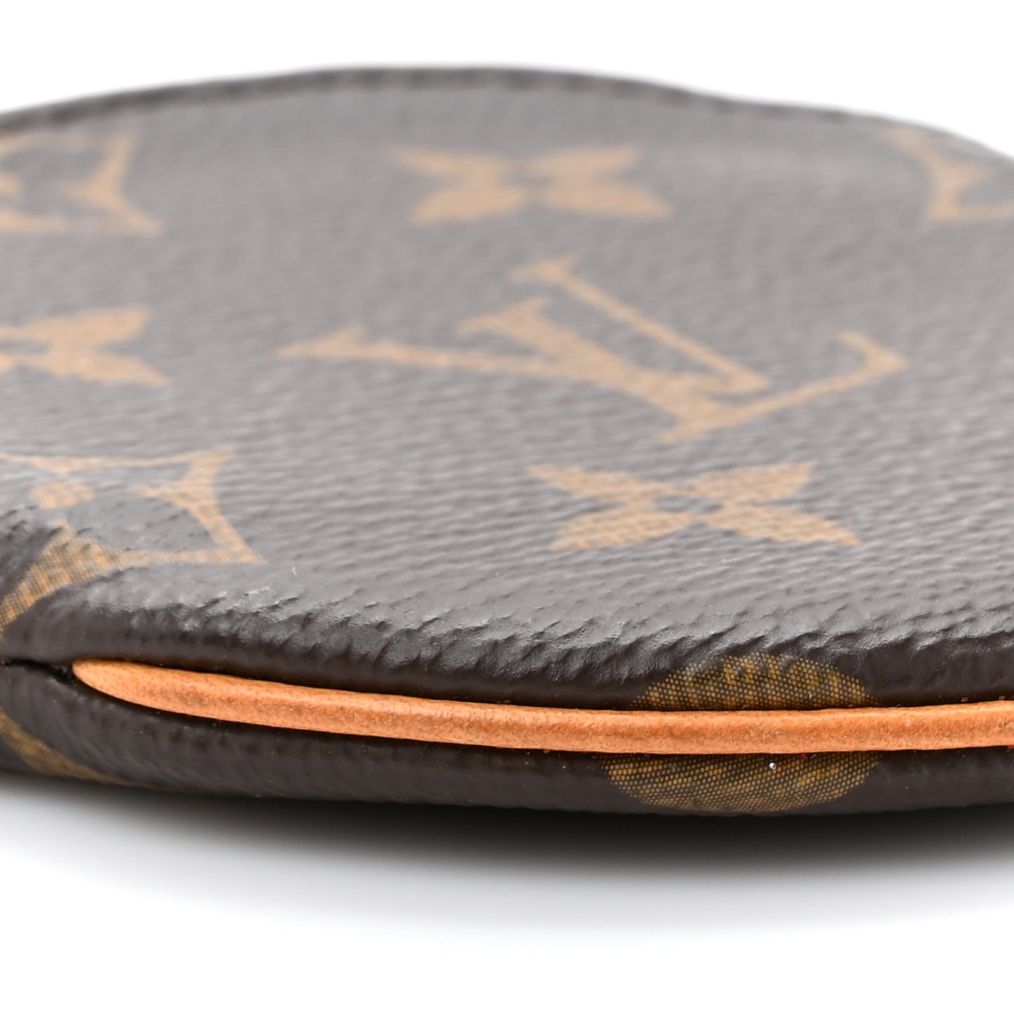 Monogram Round Coin Purse