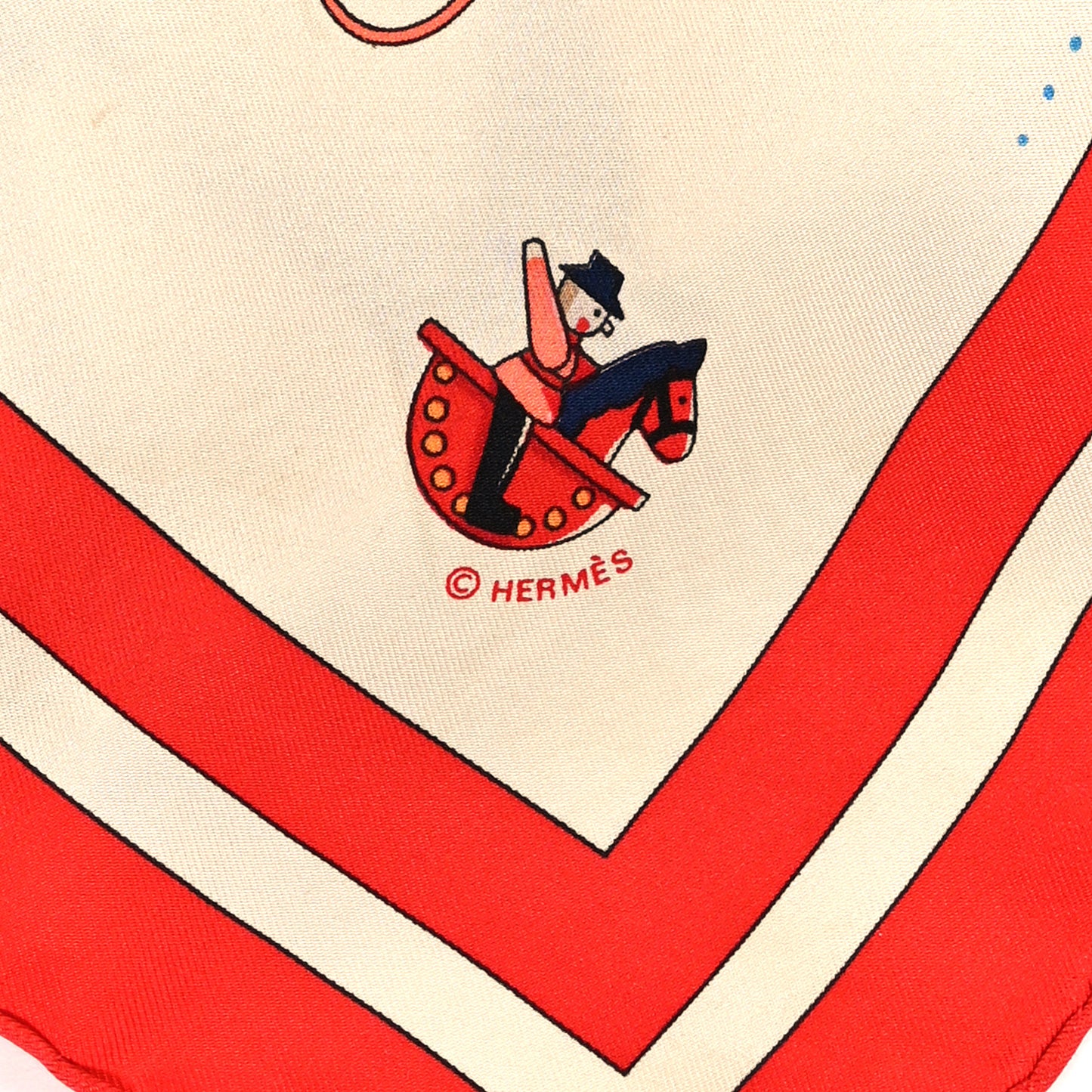 Silk Raconte Moi le Cheval Scarf 90