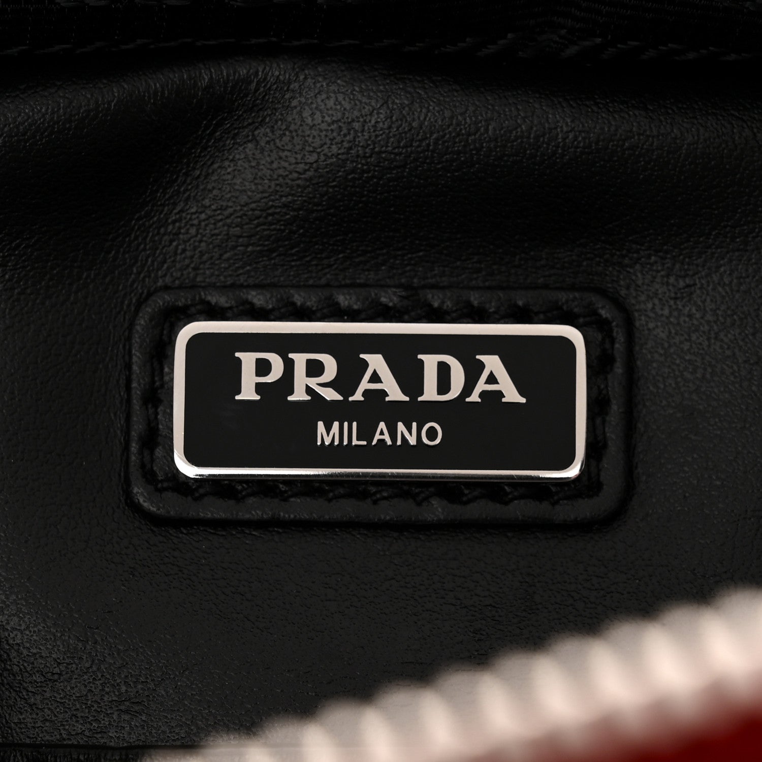 Prada Saffiano Travel Brique Crossbody Messenger Bag Fuoco 6 of 13