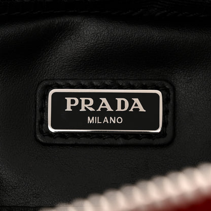 Prada Saffiano Travel Brique Crossbody Messenger Bag Fuoco 6 of 13
