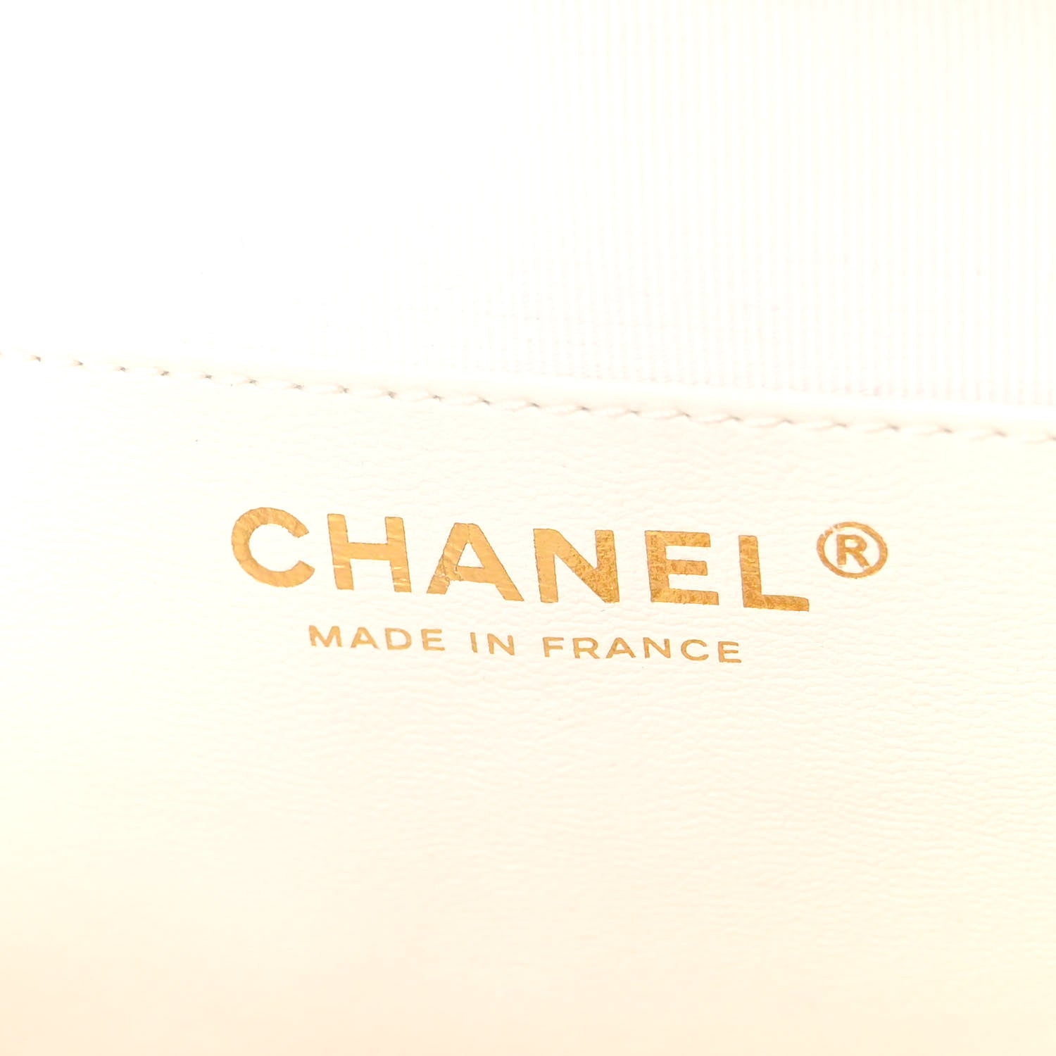 Chanel Lambskin Quilted CC In Love Heart Bag White 6 of 10