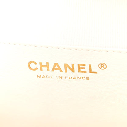 Chanel Lambskin Quilted CC In Love Heart Bag White 6 of 10