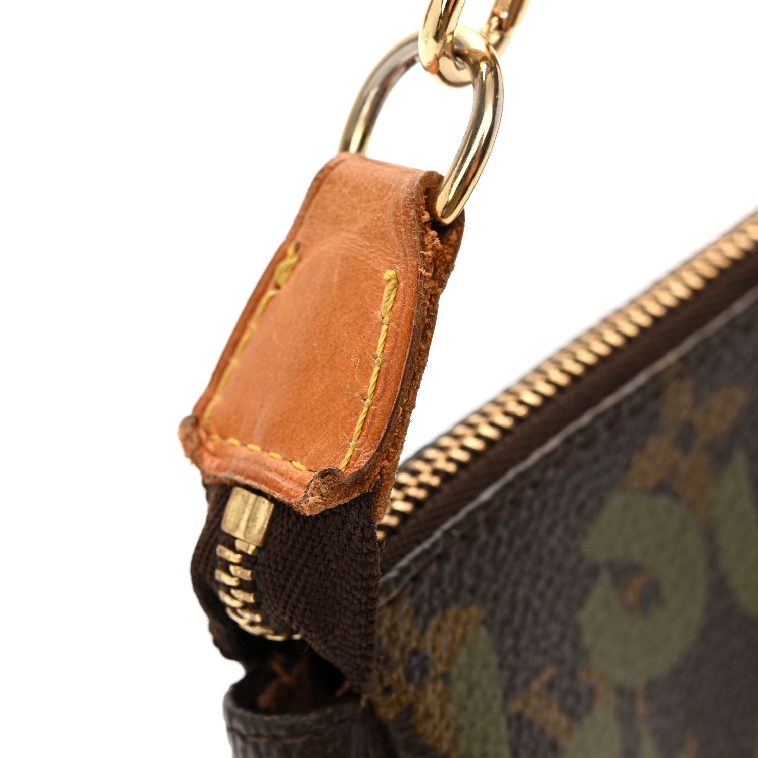 Louis Vuitton Monogram Graffiti Pochette Accessories Kaki 11 of 11