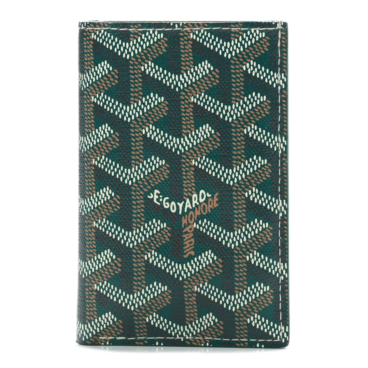 Goyardine Saint Pierre Card Holder Green