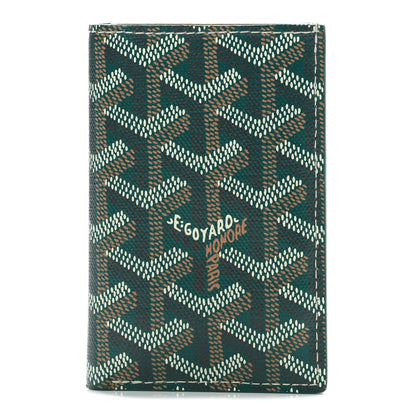 Goyard Goyardine Saint Pierre Card Holder Green 1 of 8