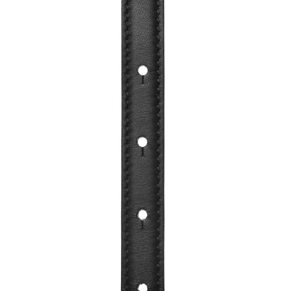 Gucci Moon Calfskin Nickel Interlocking G 20mm Belt 95 38 Black 6 of 7