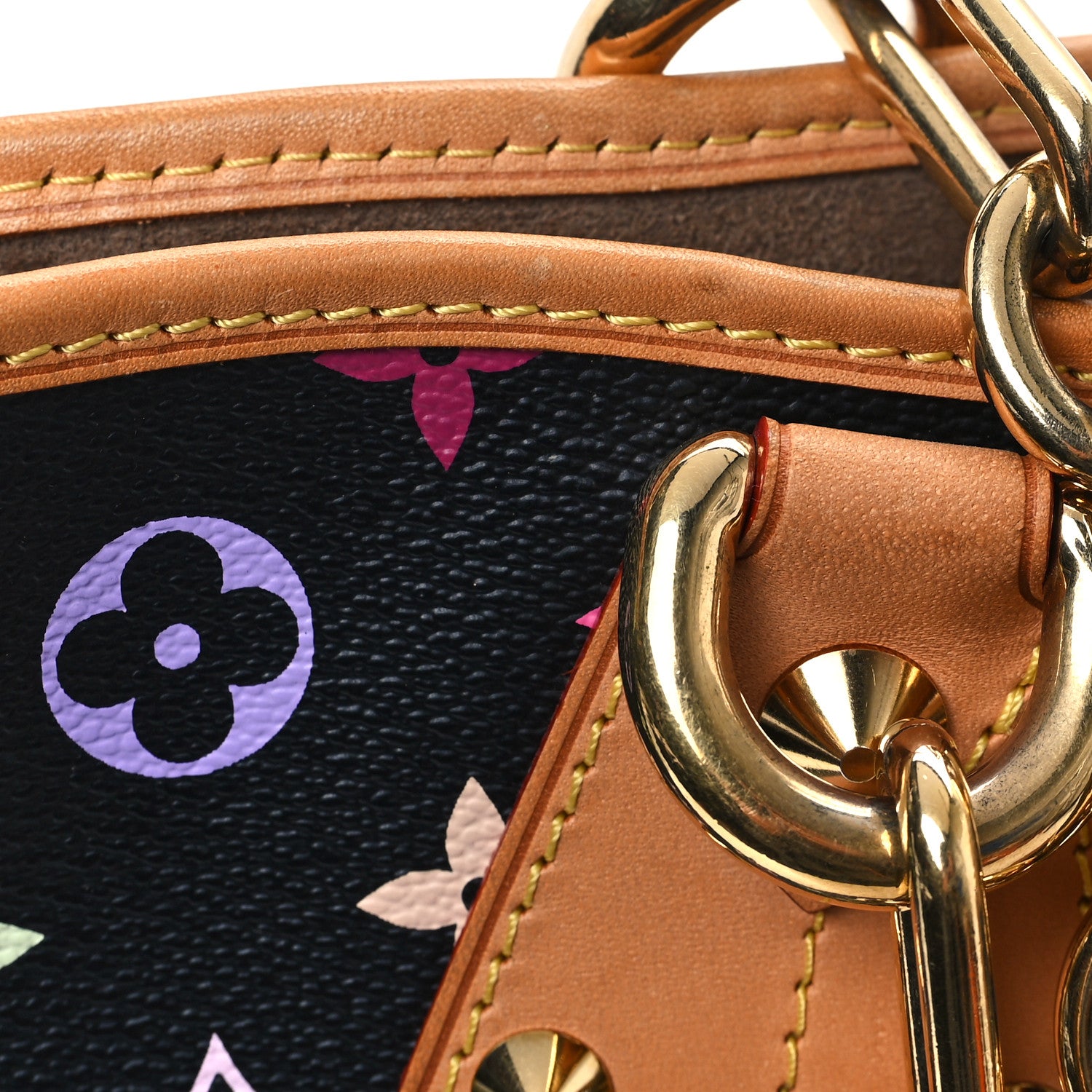 Louis Vuitton Monogram Multicolor Annie GM Black 10 of 12