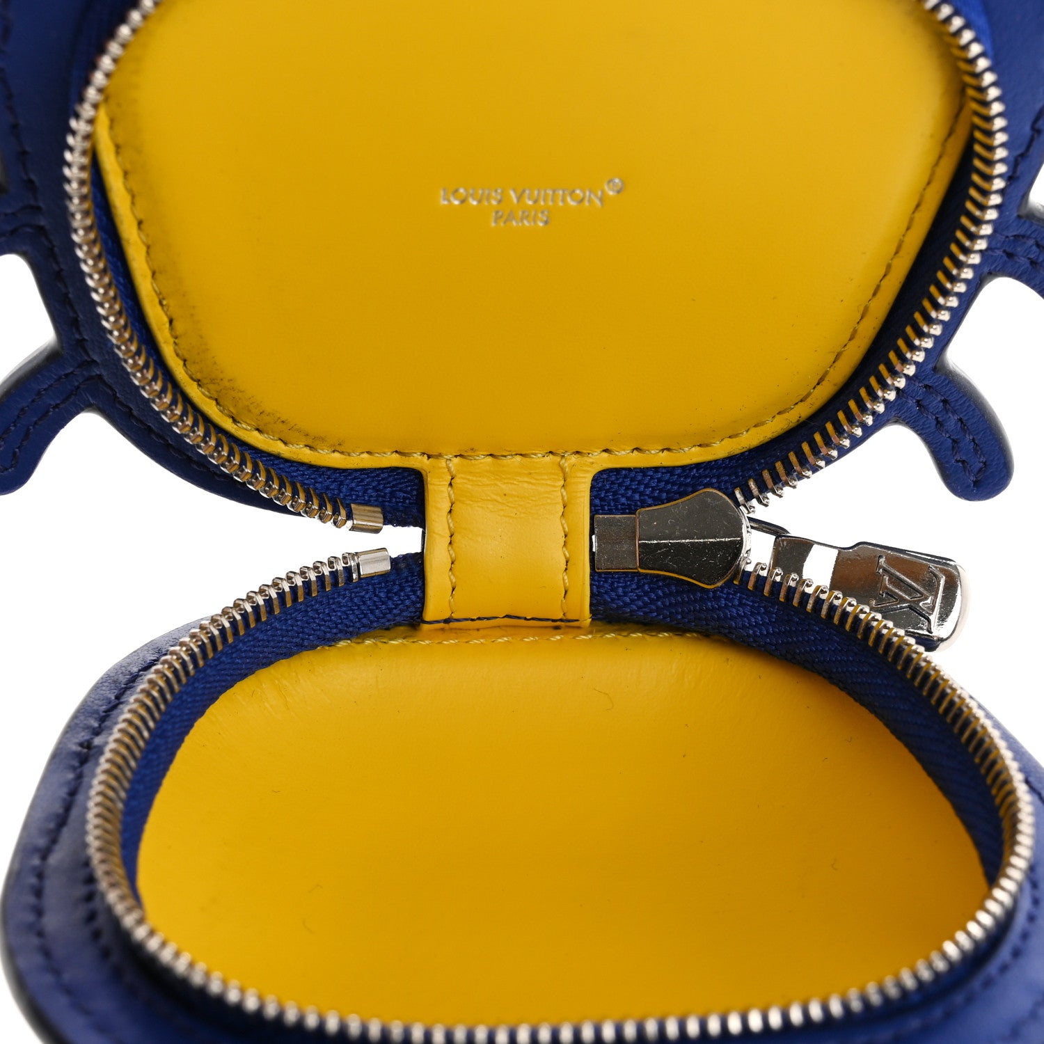 Louis Vuitton Monogram Crab Bag Charm Blue 3 of 8
