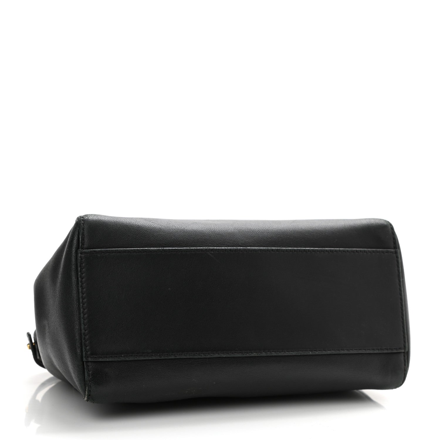 Fendi Nappa Mini Peekaboo Iconic Satchel Black 4 of 12