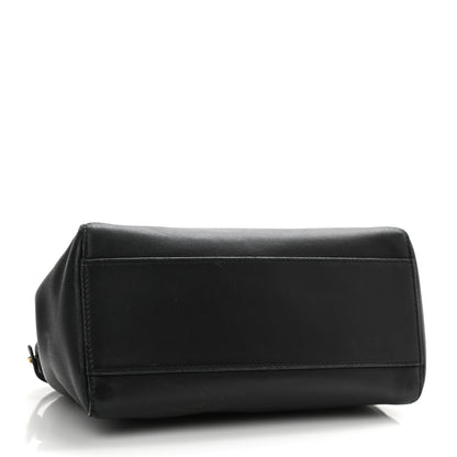 Fendi Nappa Mini Peekaboo Iconic Satchel Black 4 of 12