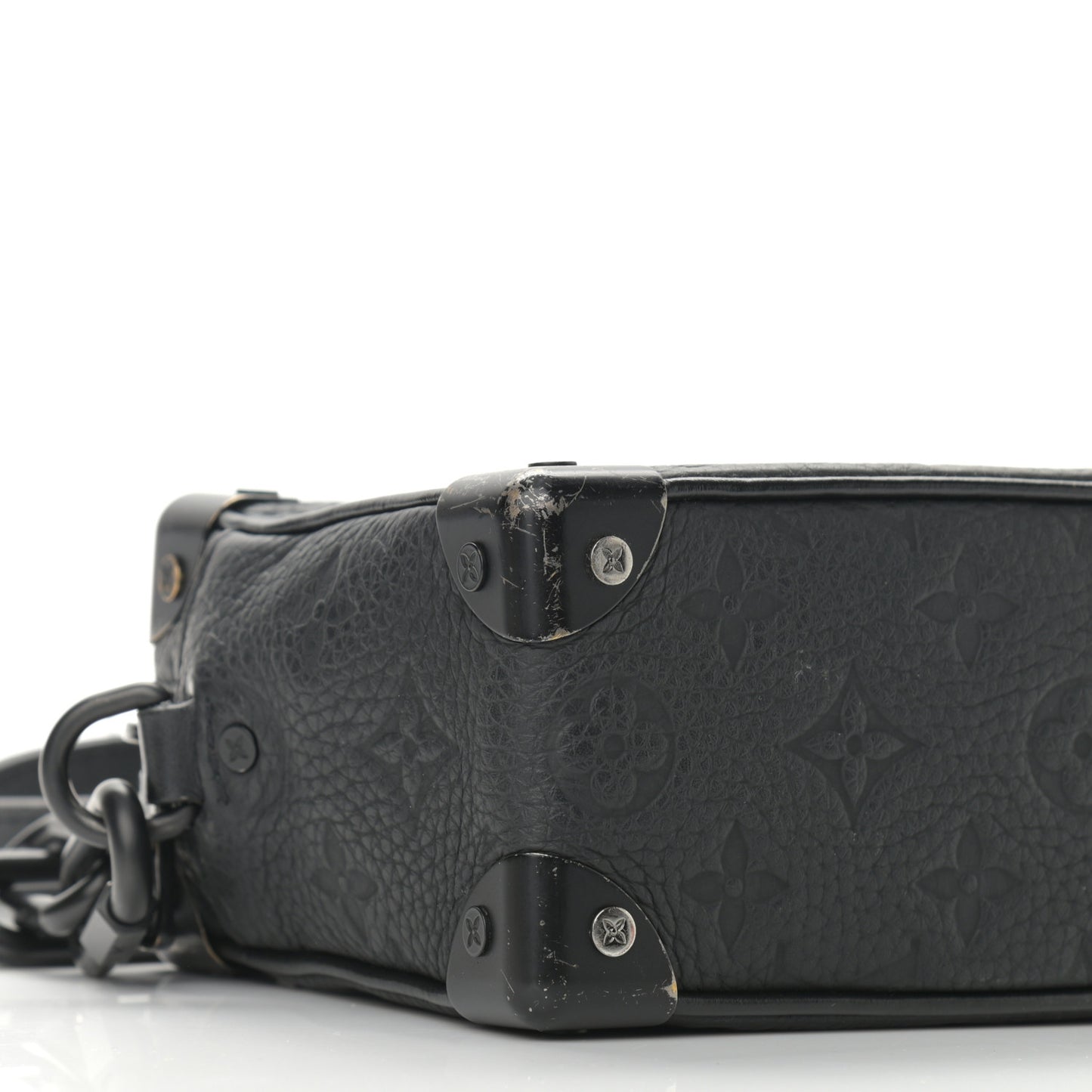 Taurillon Monogram Mini Soft Trunk Black
