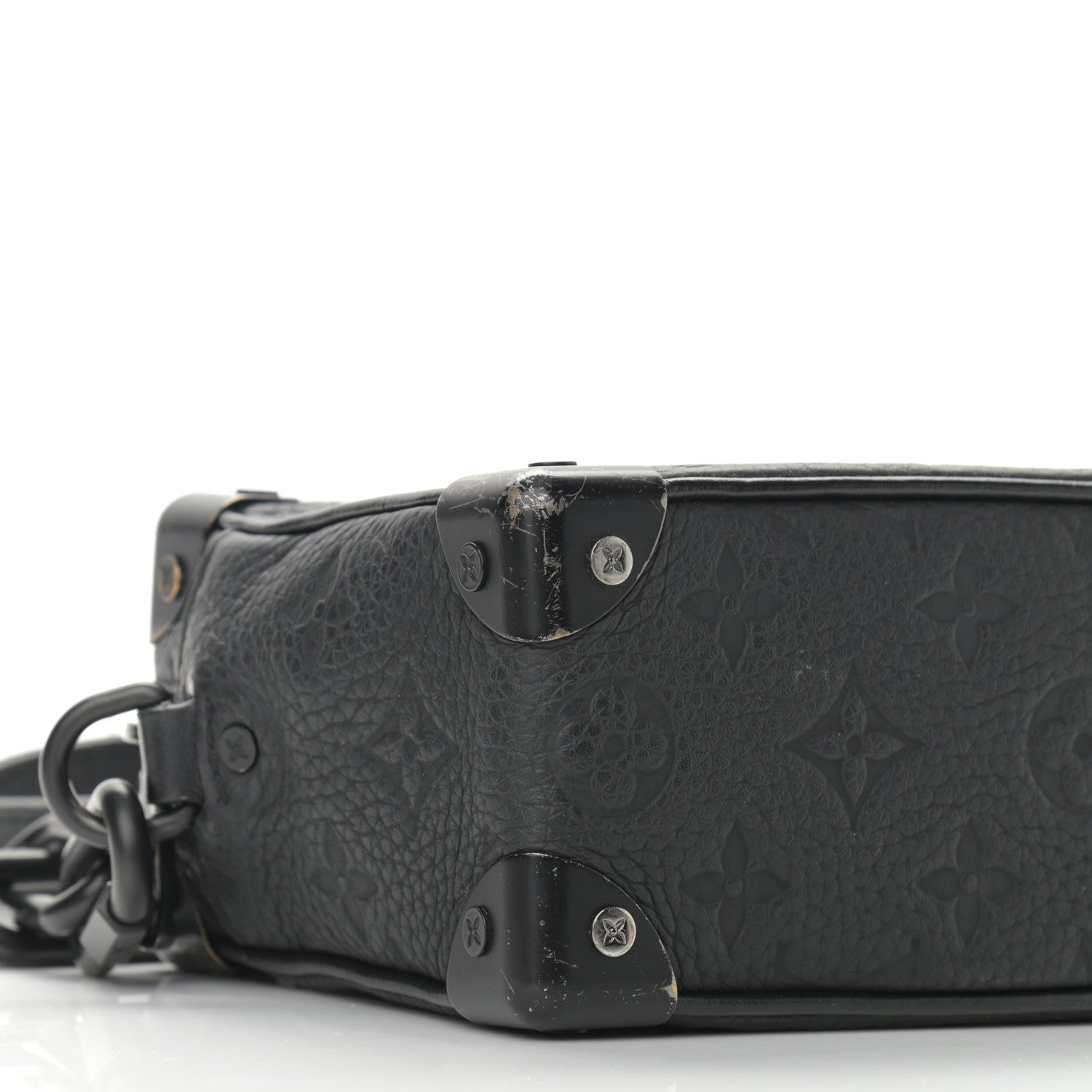 Louis Vuitton Taurillon Monogram Mini Soft Trunk Black 8 of 12