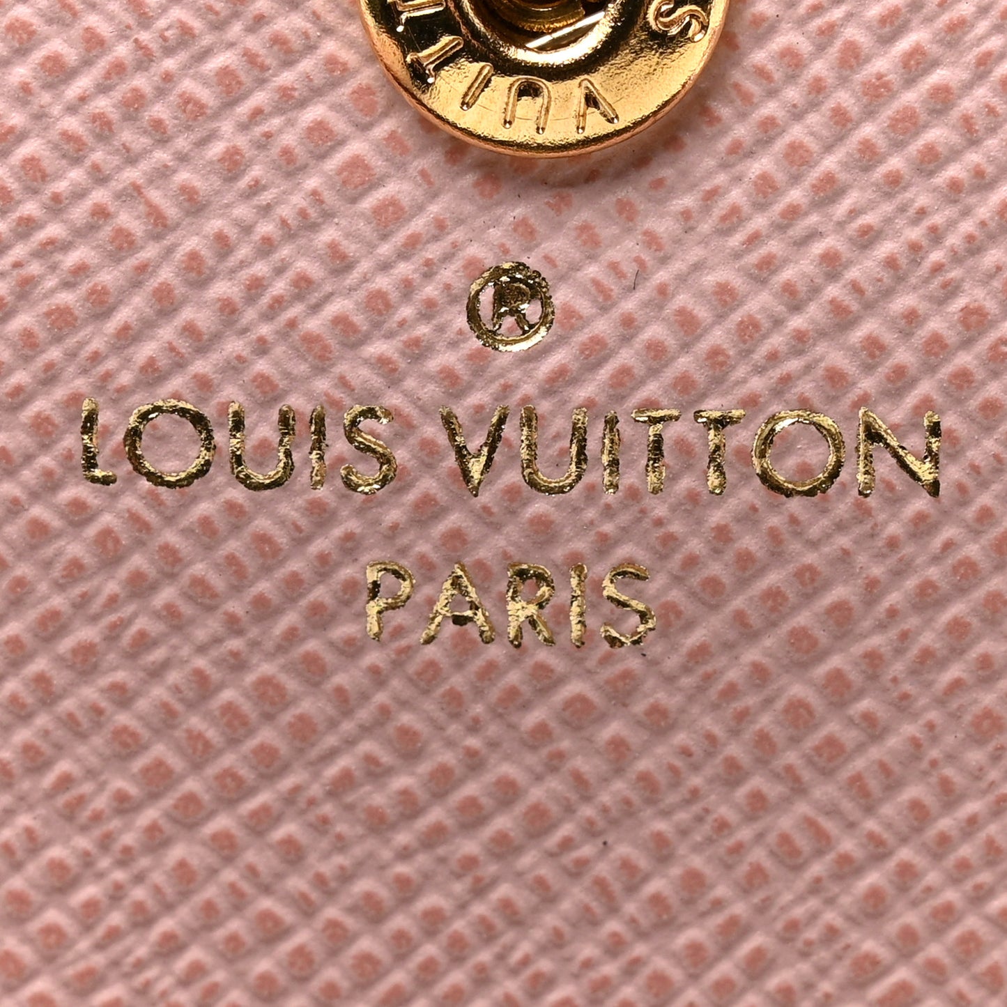 Monogram Emilie Wallet Rose Ballerine