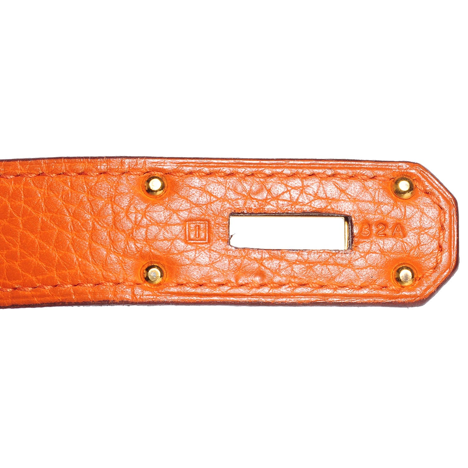 Hermes Taurillon Clemence JPG Birkin 42 Orange 13 of 17