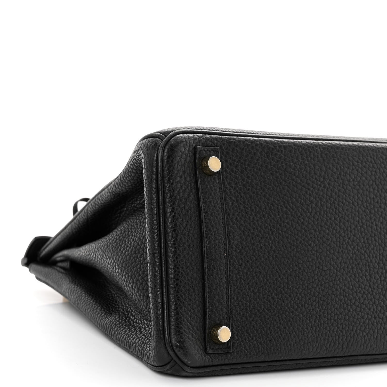 Hermes Taurillon Clemence Birkin 30 Black 9 of 12