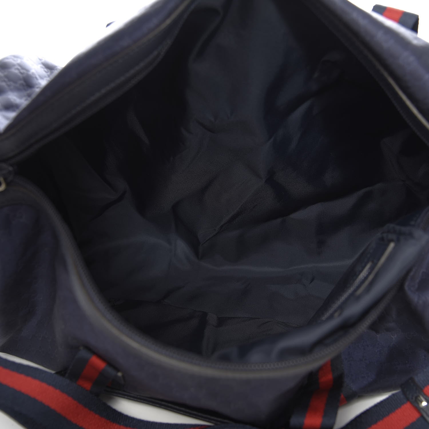 Gucci Nylon Microguccissima Gym Bag Navy 5 of 10