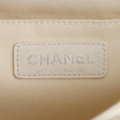Chanel Lambskin Quilted Jumbo Icons Flap White 6 of 7