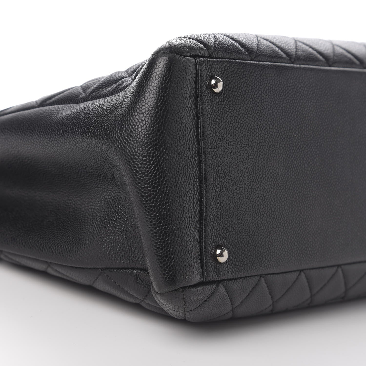 Chanel Caviar Quilted XL Grand Shopping Tote GST Black 17 of 20
