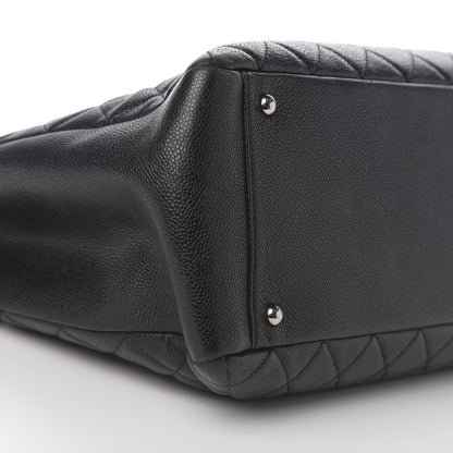 Chanel Caviar Quilted XL Grand Shopping Tote GST Black 17 of 20